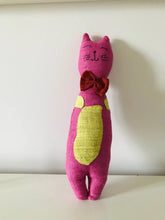 Doudou chat en chanvre pour enfant
